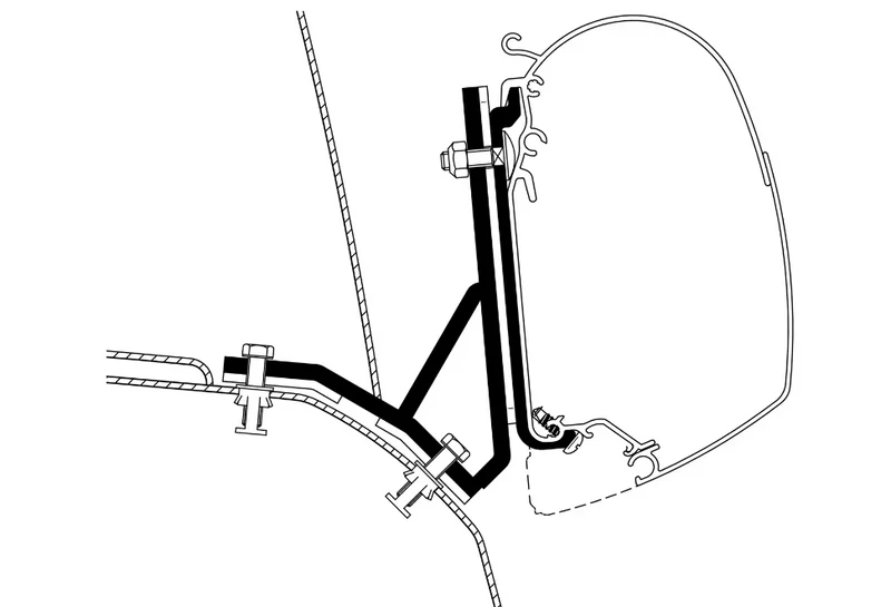 Thule Adapter 308960 Ducato Iveco Serie 5