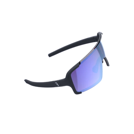 BSG-74 lunnette Chester FLUX BLUE noir briljant