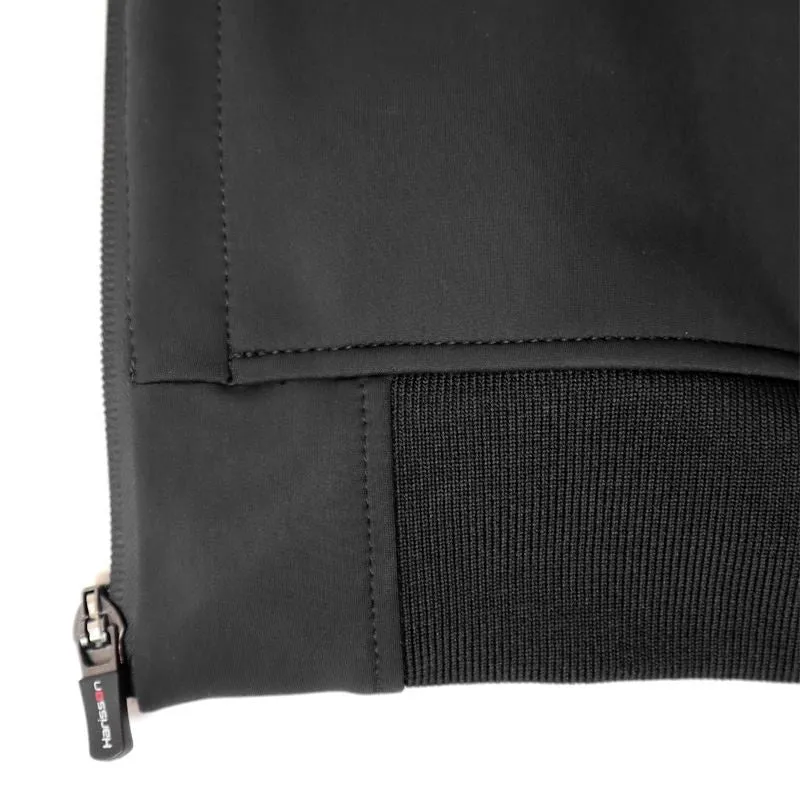 Veste Moto Softshell Laminé Homme Harisson Prelude Noir CE