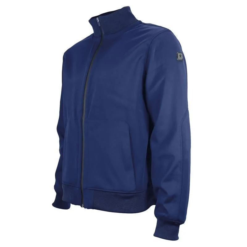 Veste Moto Softshell Laminé Homme Bleu | Prelude CE