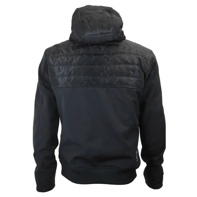 Veste Moto Softshell Homme Harisson Aspen Noir CE