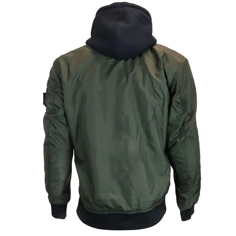 Bombers Moto Maxtex 300d Homme Harisson Maverick Kaki CE