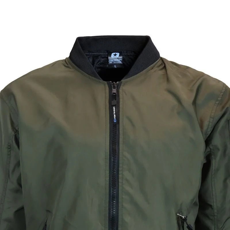 Bombers Moto Maxtex 300d Homme Harisson Maverick Kaki CE