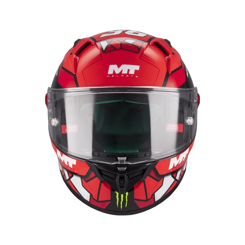 Casque Intégral Composite MT KRE+ S Piqueras — Replica Moto3 Fibre ECE 22.06