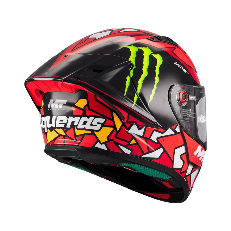 Casque Intégral Composite MT KRE+ S Piqueras — Replica Moto3 Fibre ECE 22.06