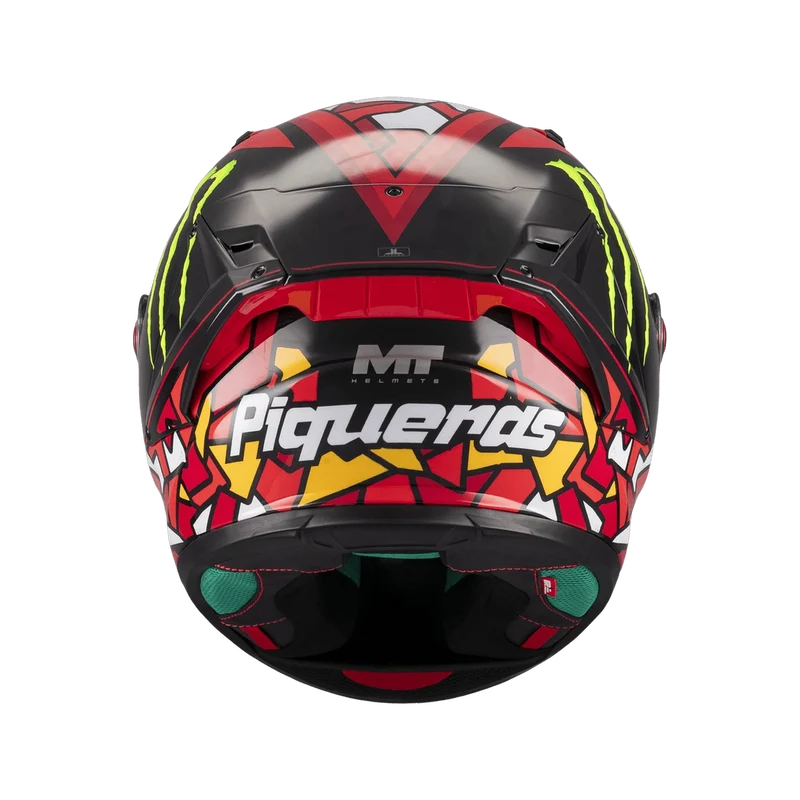 Casque Intégral Composite MT KRE+ S Piqueras — Replica Moto3 Fibre ECE 22.06