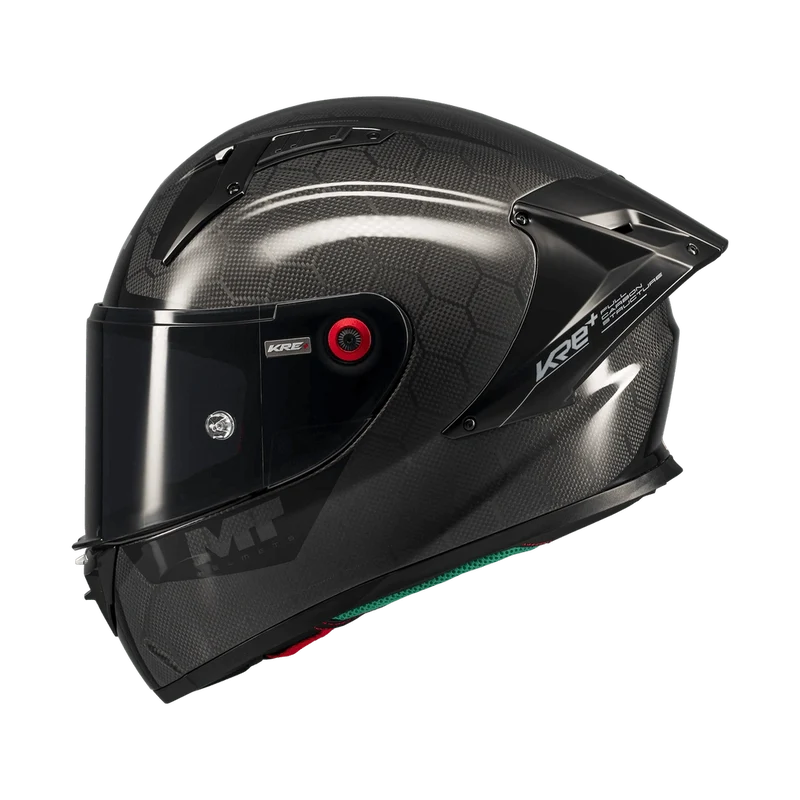 Casque Intégral Composite MT KRE+ S Noir Gloss — Fibre ECE 22.06