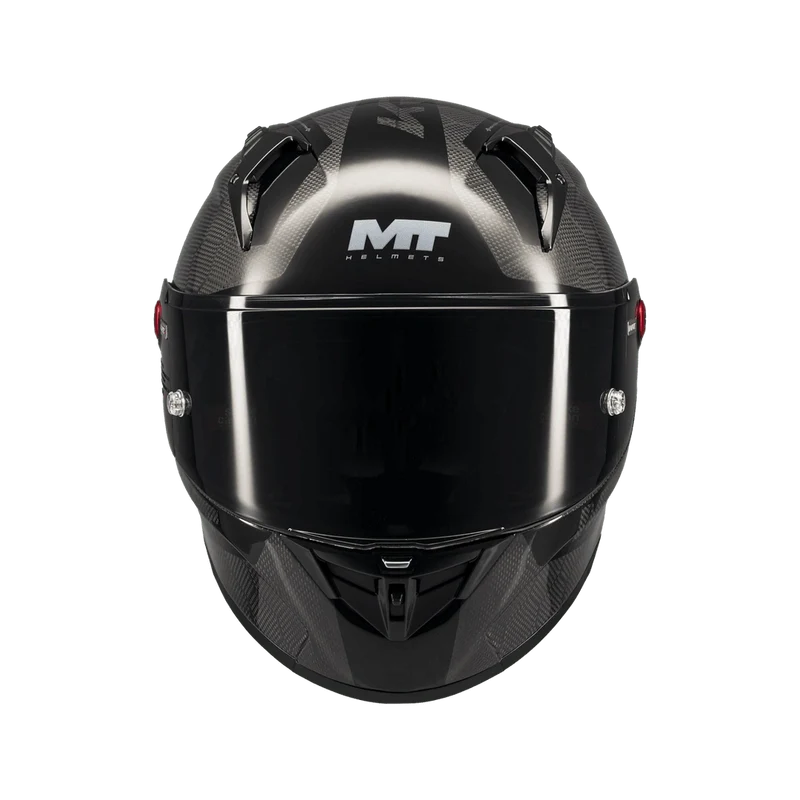 Casque Intégral Composite MT KRE+ S Noir Gloss — Fibre ECE 22.06