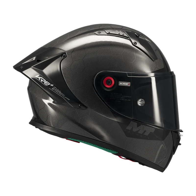 Casque Intégral Composite MT KRE+ S Noir Gloss — Fibre ECE 22.06