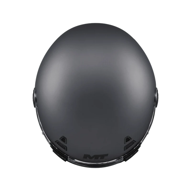 Casque Intégral Rétro MT Jarama SV Gris Mat — Gentleman Racer ECE 22.06