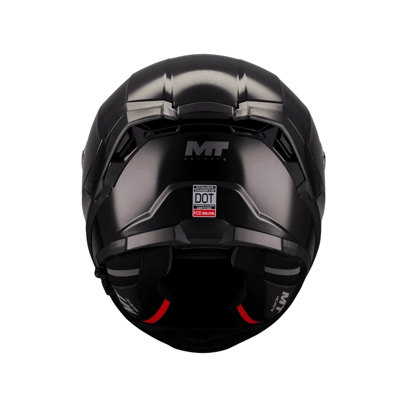 Casque Intégral MT Thunder 4 SV Noir Gloss — Écran Solaire ECE 22.06