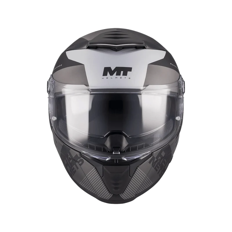 Casque Intégral MT Thunder 4 SV Waves Mat Noir/Gris — ECE 22.06