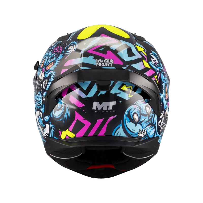 Casque Intégral MT Braker SV Crazy Teddy — Graffiti ECE 22.06