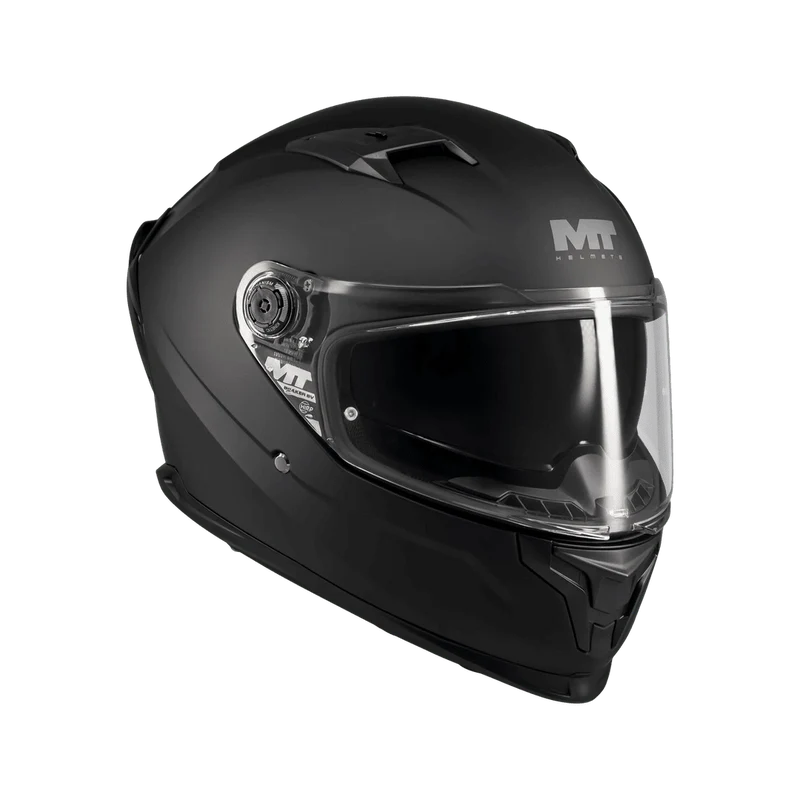Casque Intégral Moto Noir Mat MT Helmets Braker SV — ECE 22.06 + DOT