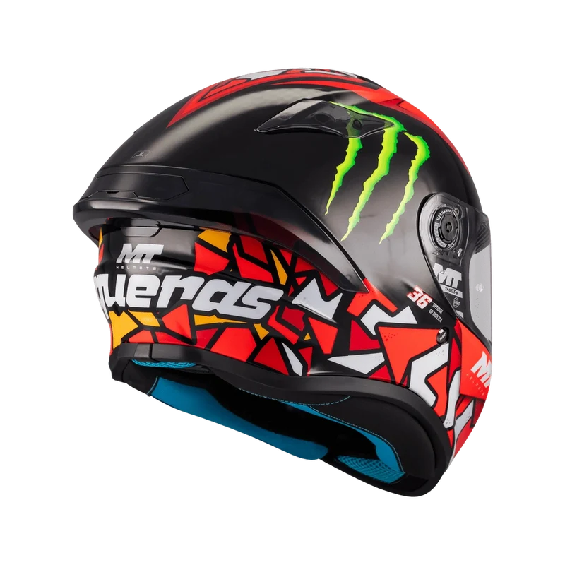 Casque Intégral MT Targo S Piqueras — Replica Moto3 ECE 22.06