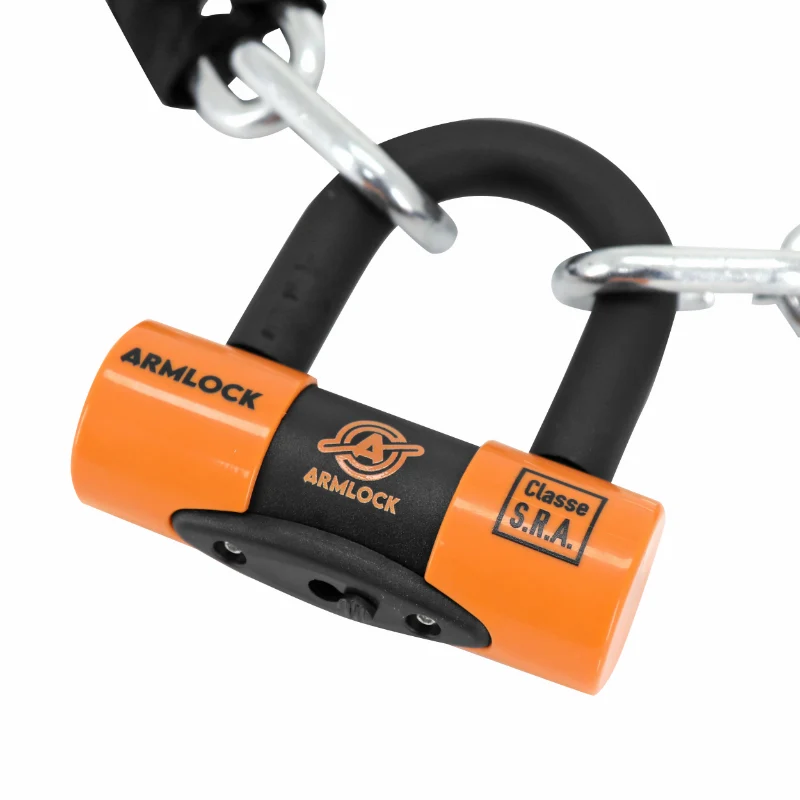 Antivol Chaîne Moto 1.20 m + Antivol U 65 mm — CLASSE S.R.A.