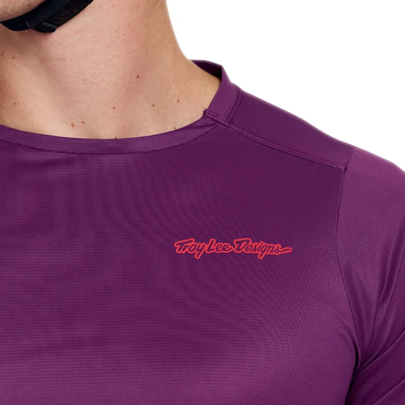 Skyline Pro LS Jersey Mono Sangria