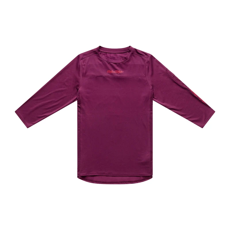 Ruckus Ride 3/4 Tee Mono Sangria