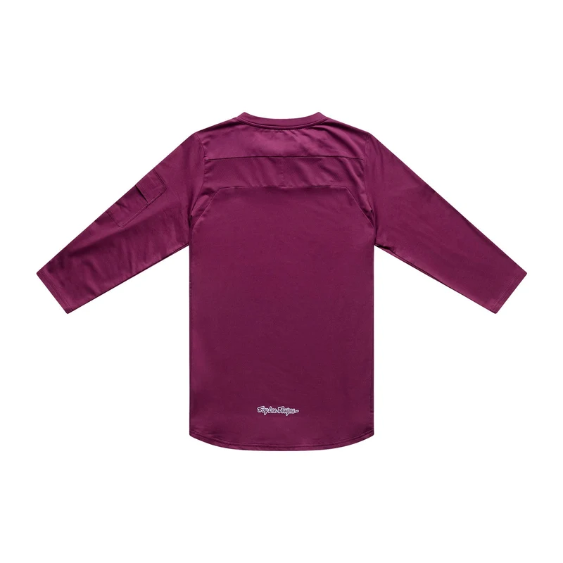Ruckus Ride 3/4 Tee Mono Sangria