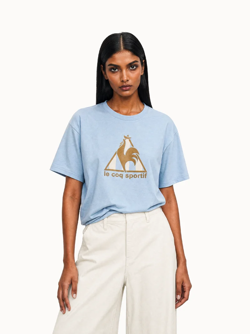 T-shirt relax Le Coq Sportif x Maradona en jersey de coton