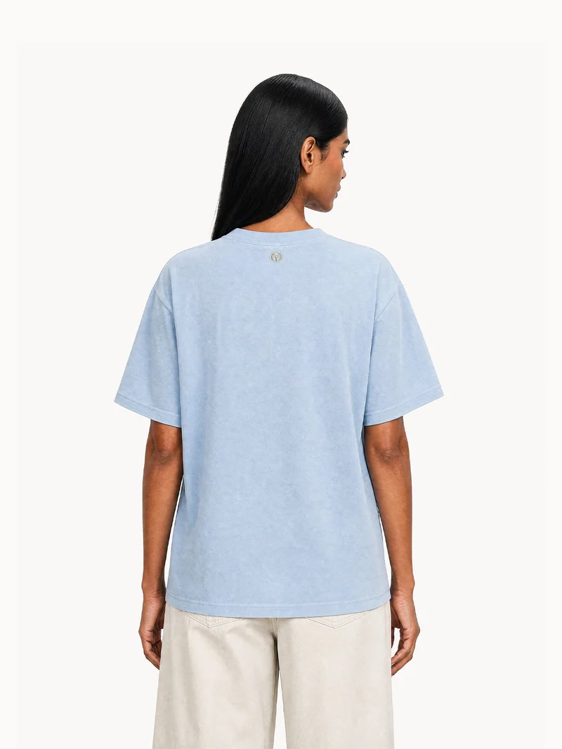 T-shirt relax Le Coq Sportif x Maradona en jersey de coton