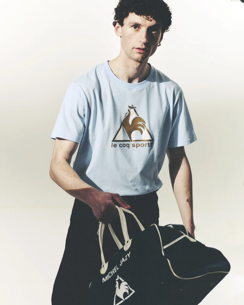 T-shirt relax Le Coq Sportif x Maradona en jersey de coton