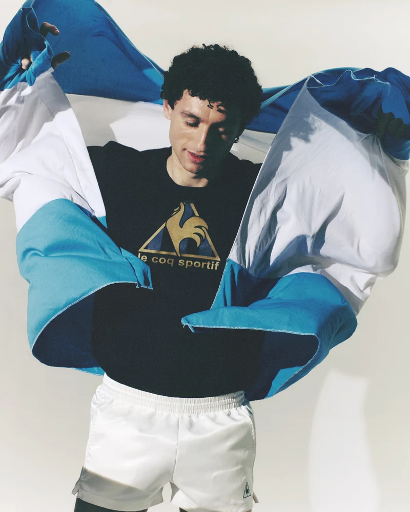 T-shirt relax Le Coq Sportif x Maradona en jersey de coton
