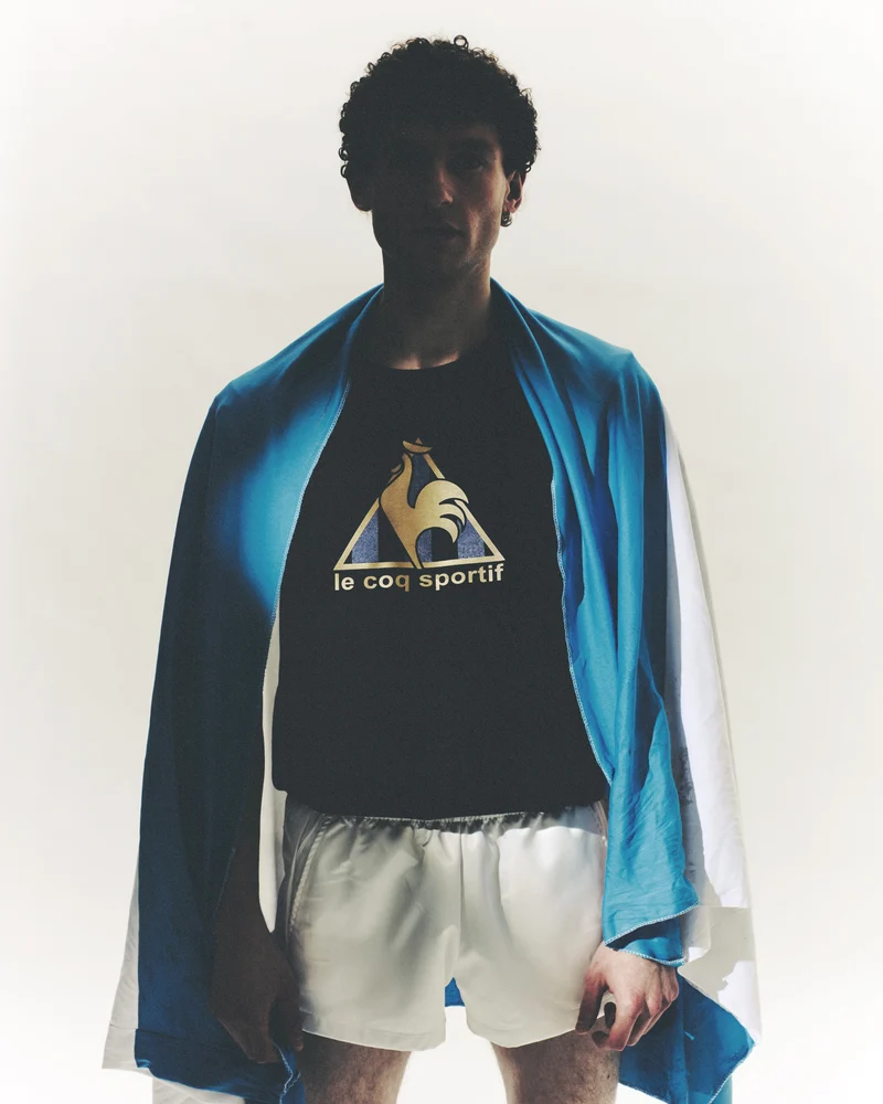 T-shirt relax Le Coq Sportif x Maradona en jersey de coton