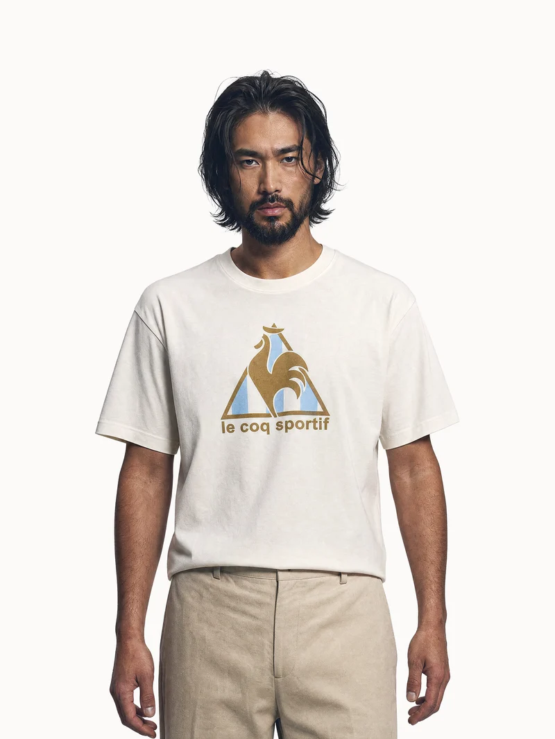 T-shirt relax Le Coq Sportif x Maradona en jersey de coton
