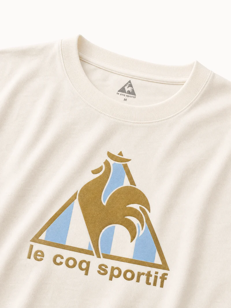 T-shirt relax Le Coq Sportif x Maradona en jersey de coton