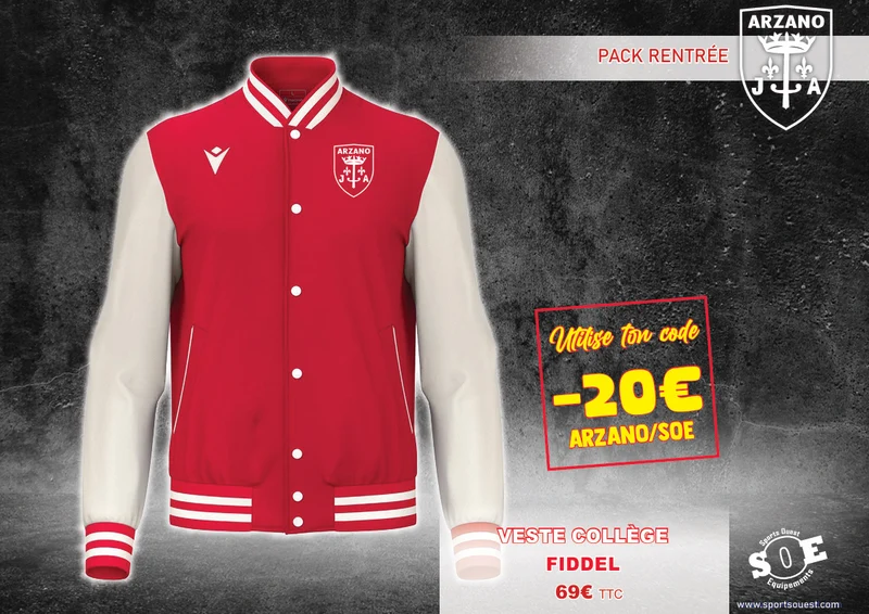 Veste college FIDDEL JA Arzano
