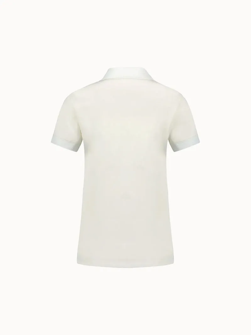Polo Équipe de France Olympique 2026 en jersey technique