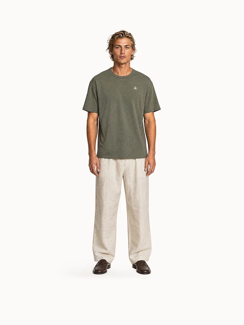 T-shirt relax en jersey de coton