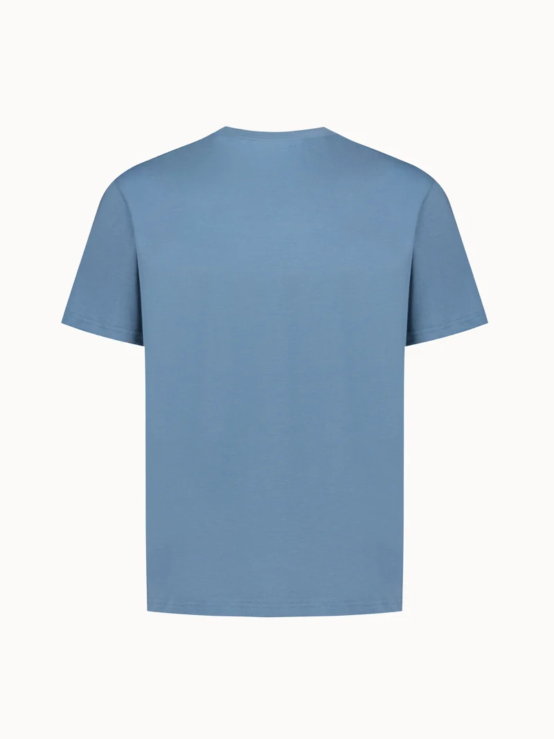 T-shirt relax en jersey de coton