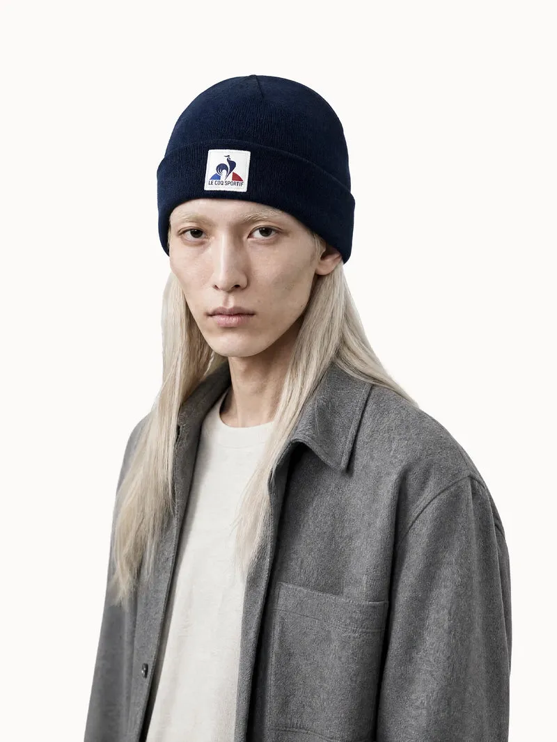 Bonnet Essentiel en maille avec revers