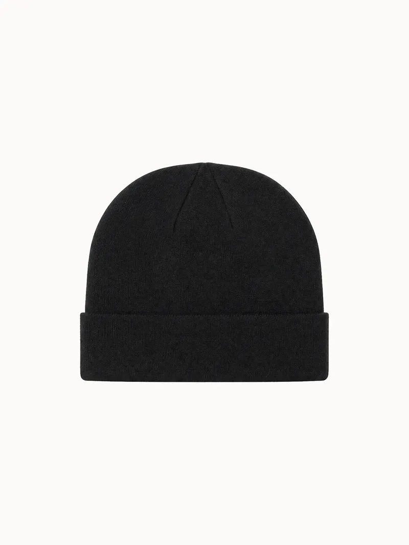 Bonnet Essentiel en maille avec revers