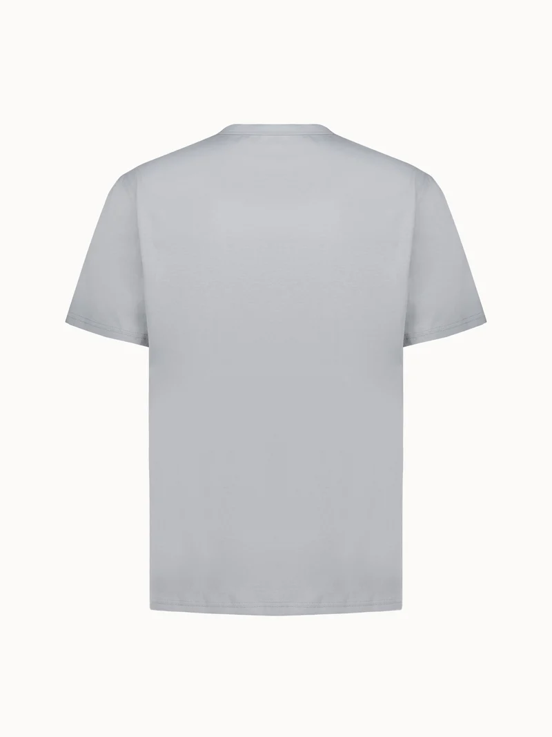 T-shirt relax en jersey de coton