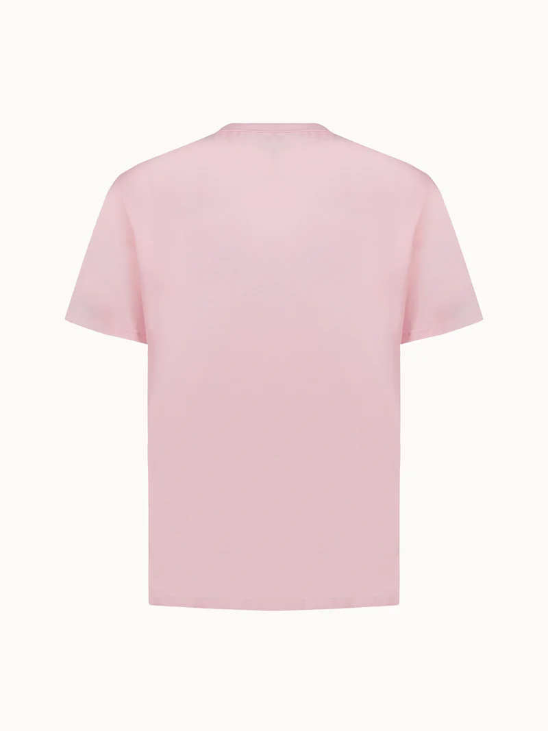 T-shirt relax en jersey de coton
