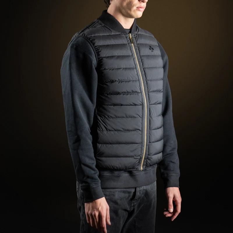 Black Reversible Vest
