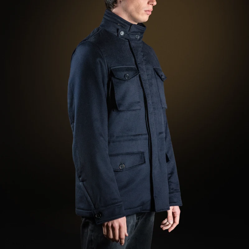 Navy Blue Field Jacket