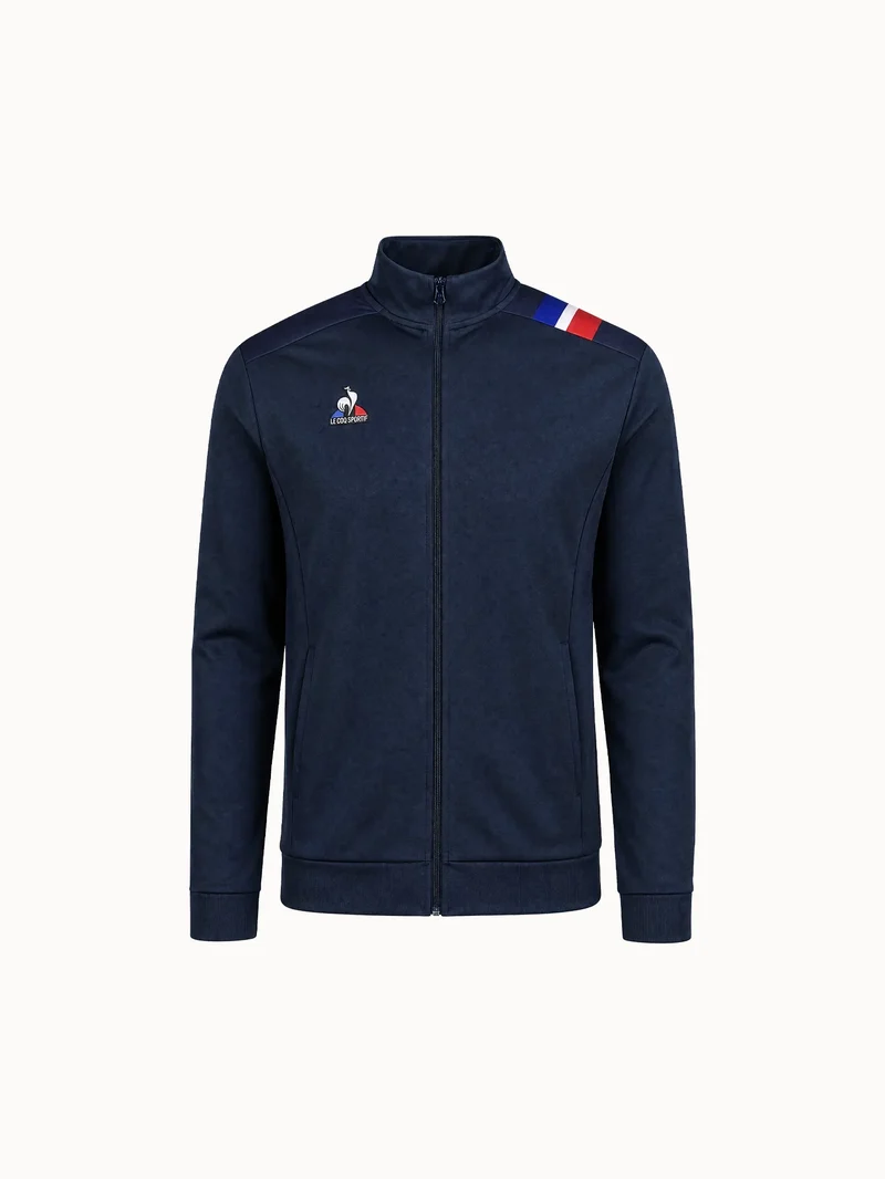 Veste zippée avec détails tricolores