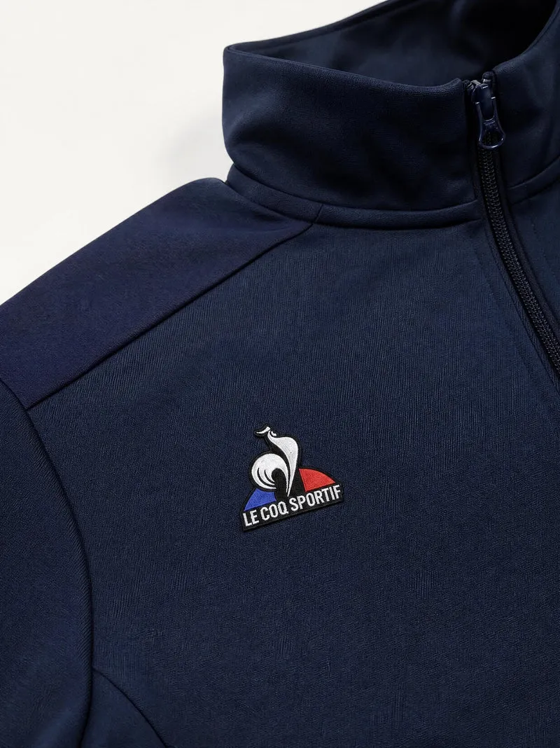Veste zippée avec détails tricolores