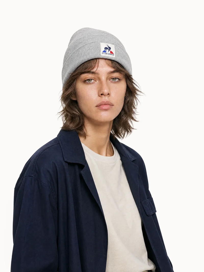 Bonnet Essentiel en maille avec revers