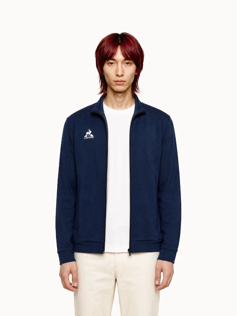 Veste zippée avec détails tricolores