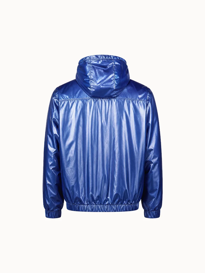 Veste de pluie déperlante effet métallisé