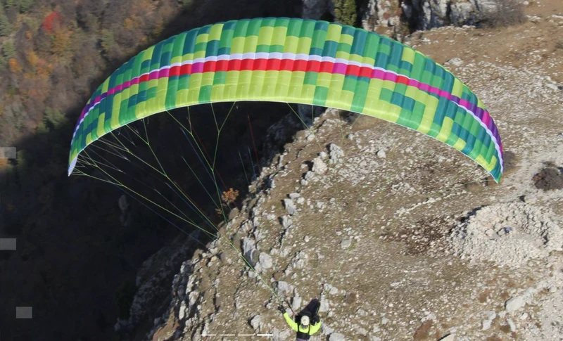 BGD Punk – Parapente EN-B de démonstration – Taille ML – PTV 88–108 kg