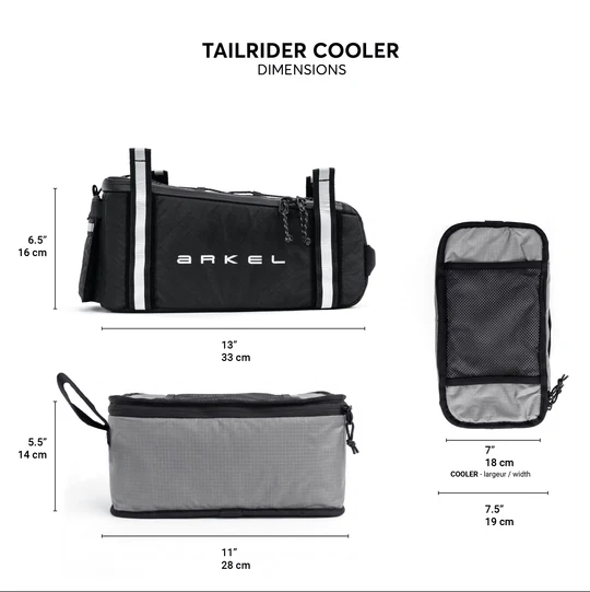 Arkel | Tailrider Cooler- sac isotherme