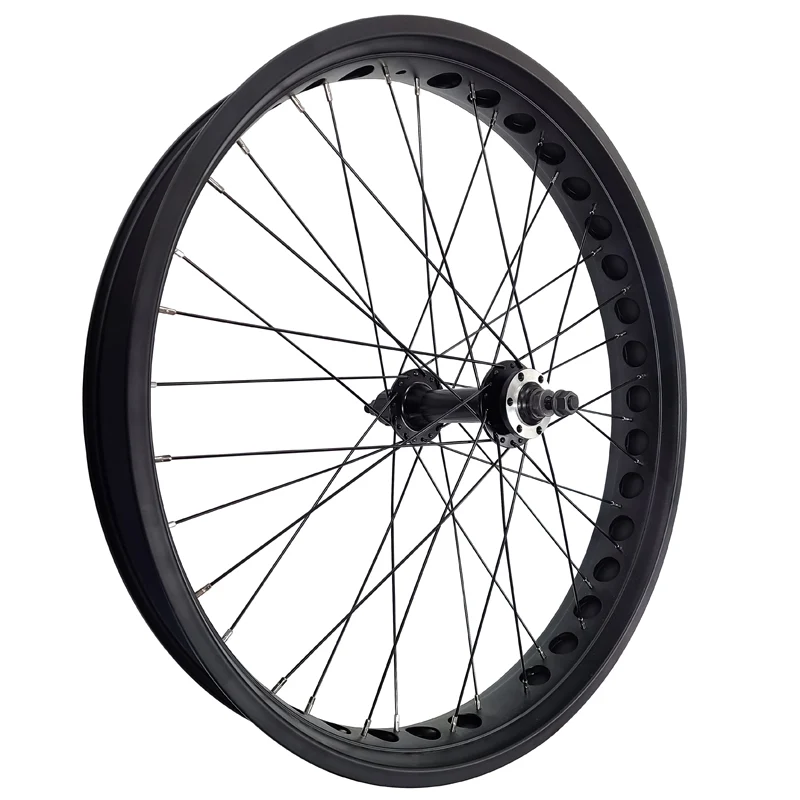 Roue | noir pour fat bike 26 pouces