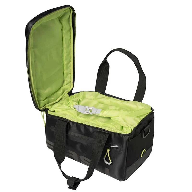 Basil | Miles | Sac de porte-bagages 7L Noir/Lime