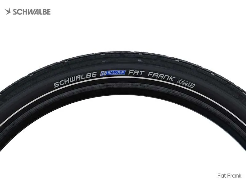 Pneu SCHWALBE Fat Frank 26 X 2.35 Noir Reflexion